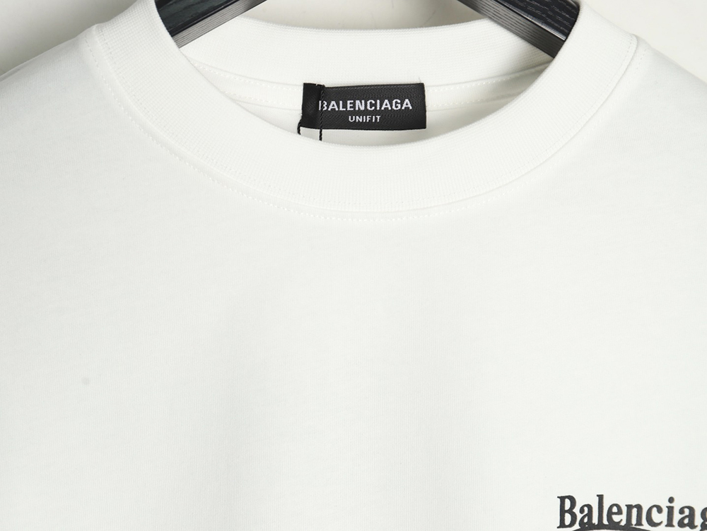 Ba*len*cia*ga coke wave print short sleeves