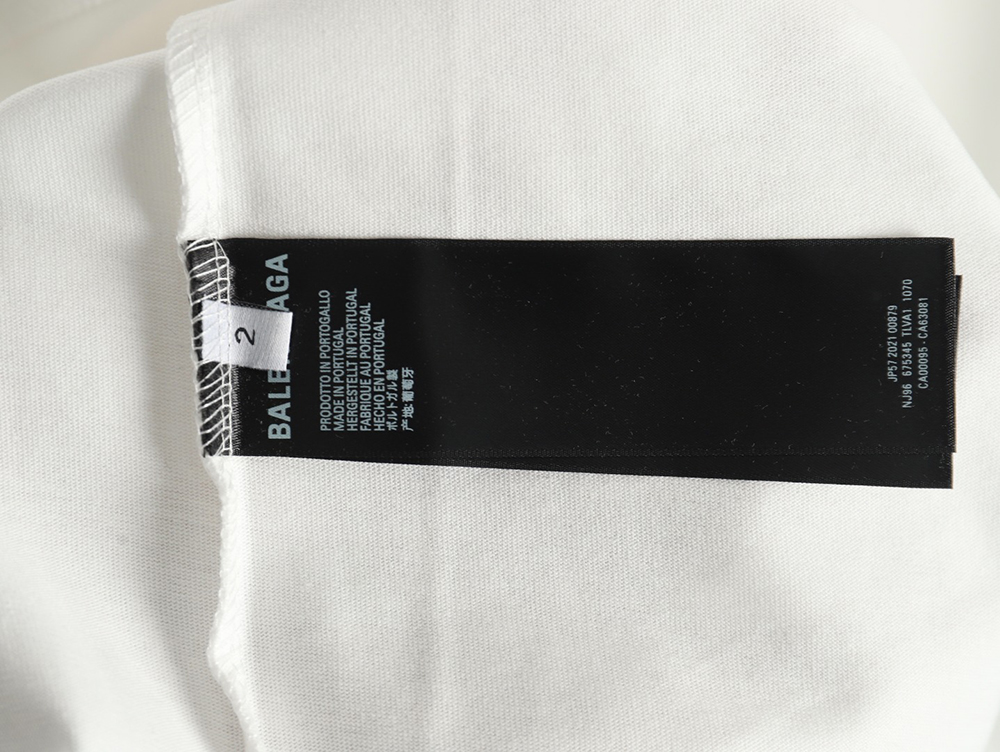 Ba*len*cia*ga coke wave print short sleeves