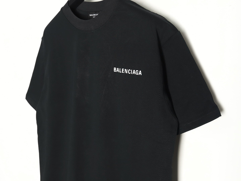 Ba*len*cia*ga letter print logo short sleeve tsk1