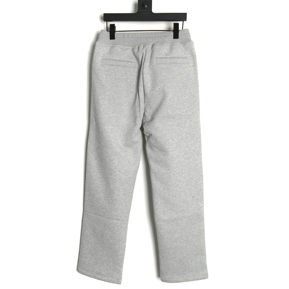 D*or round embroidery ribbon fleece trousers