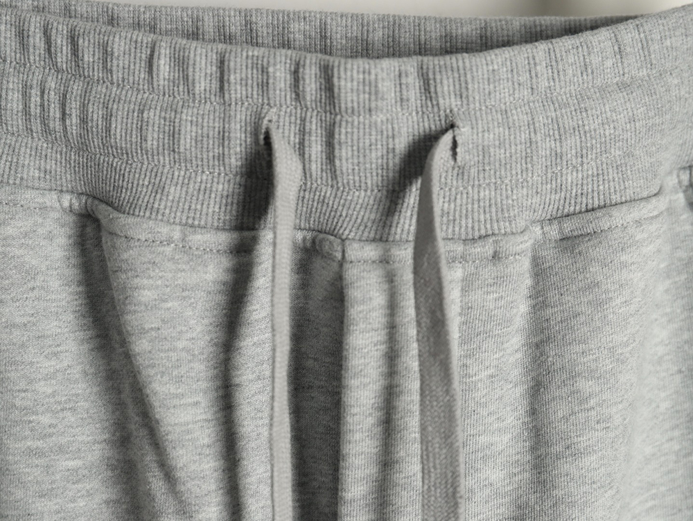 D*or round embroidery ribbon fleece trousers