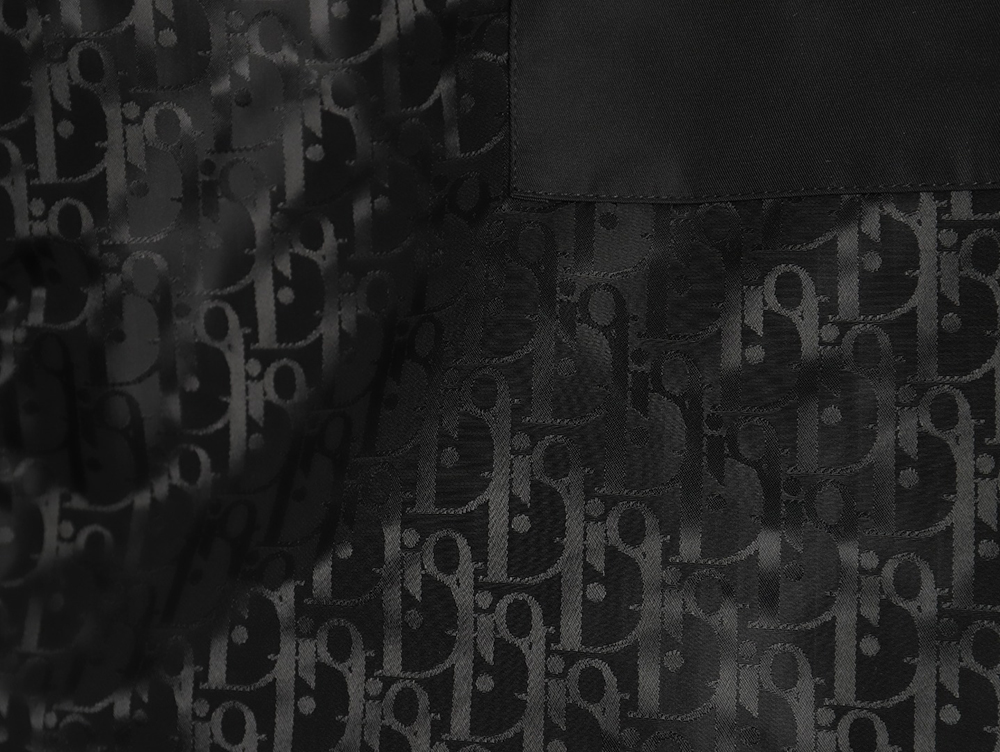 D*or half-zip embroidered all-over print jacket tsk1