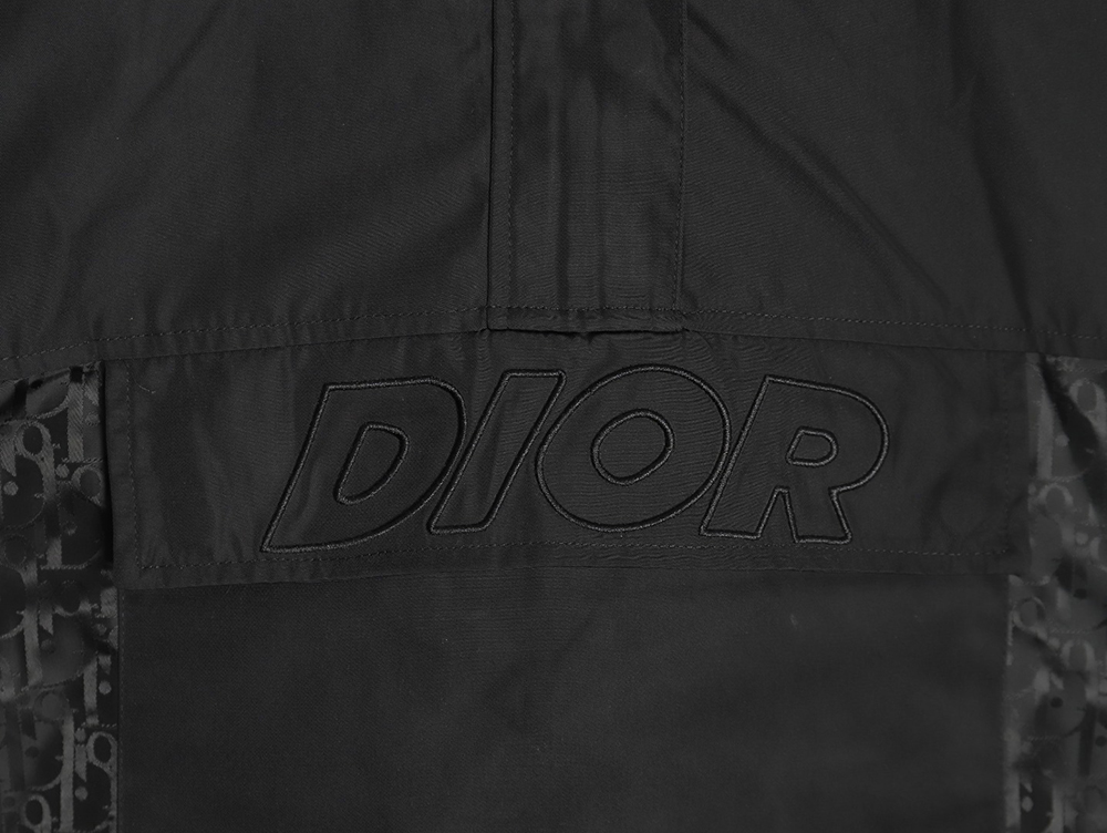 D*or half-zip embroidered all-over print jacket tsk1