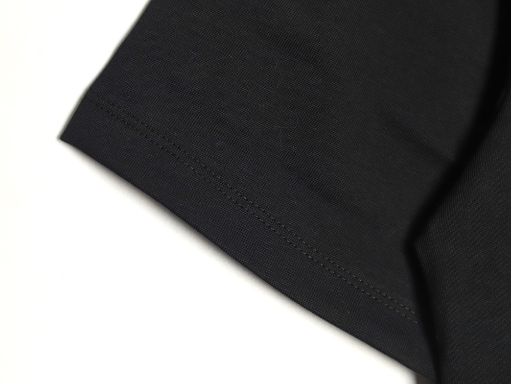 F**di colorful embroidered ff letter pattern short-sleeved t-shirt tsk1