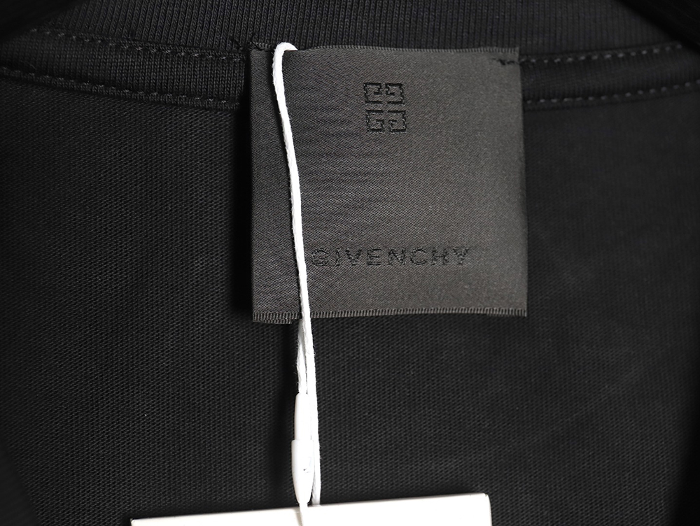Givenchy embroidered letter logo short-sleeved T-shirt TSK1