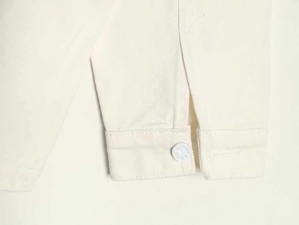 l0*is V*t0n gradient starry grey denim jacket