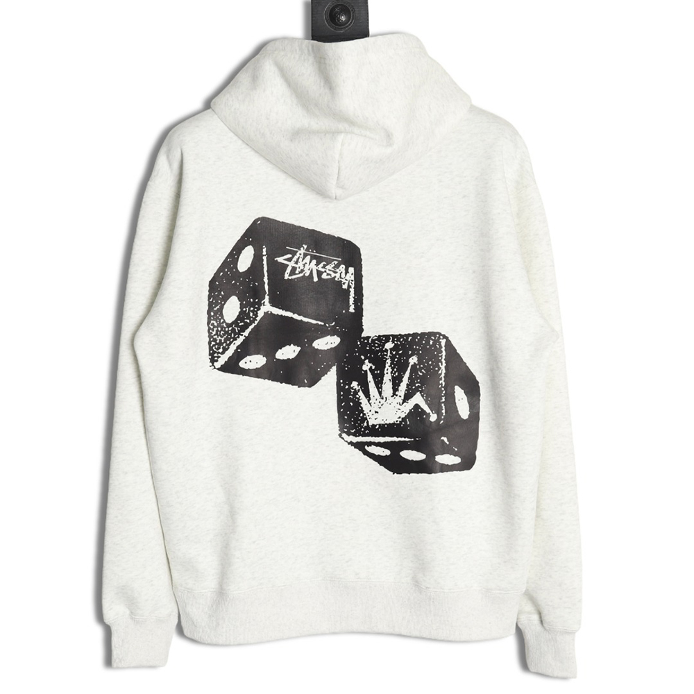 Stussy dice crown fleece hoodie