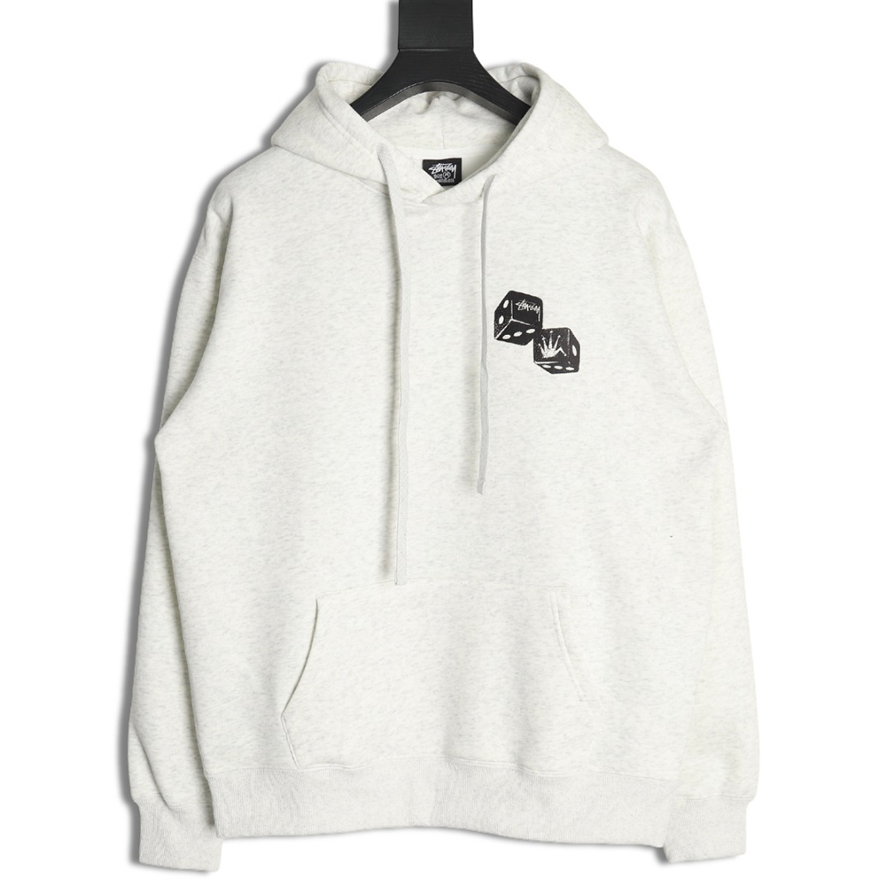 Stussy dice crown fleece hoodie