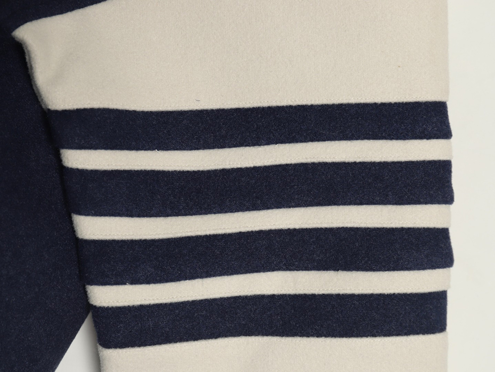 Thom Browne patchwork 4-bar baseball jersey jacket