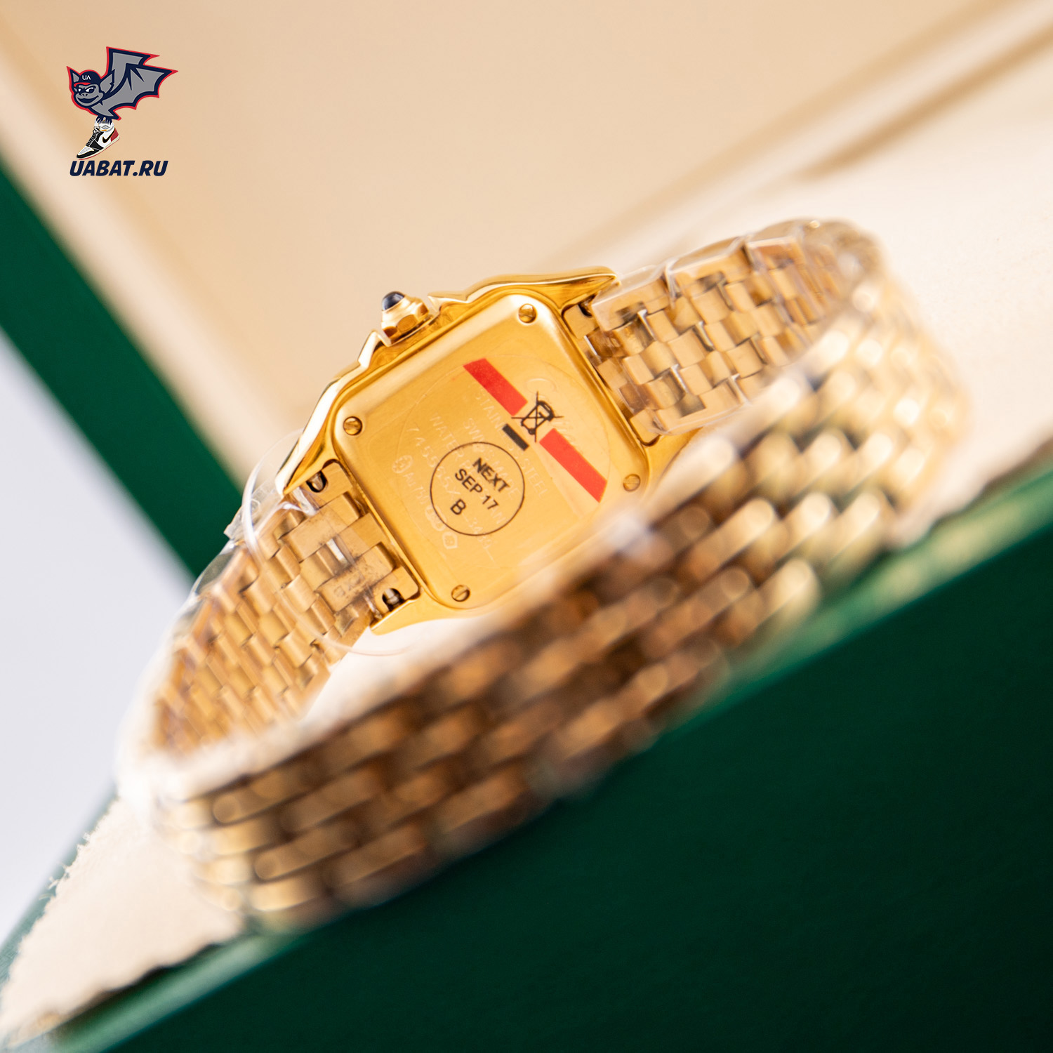 Ca*t*er - panthere secrete de ladies yg/yg af swiss quartz 23x30