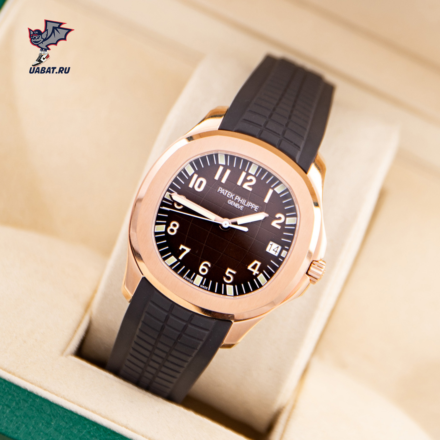 P**ek Ph**ppe - aquanaut ref.5167r rg/ru brown 3kf 1:1 asia 324