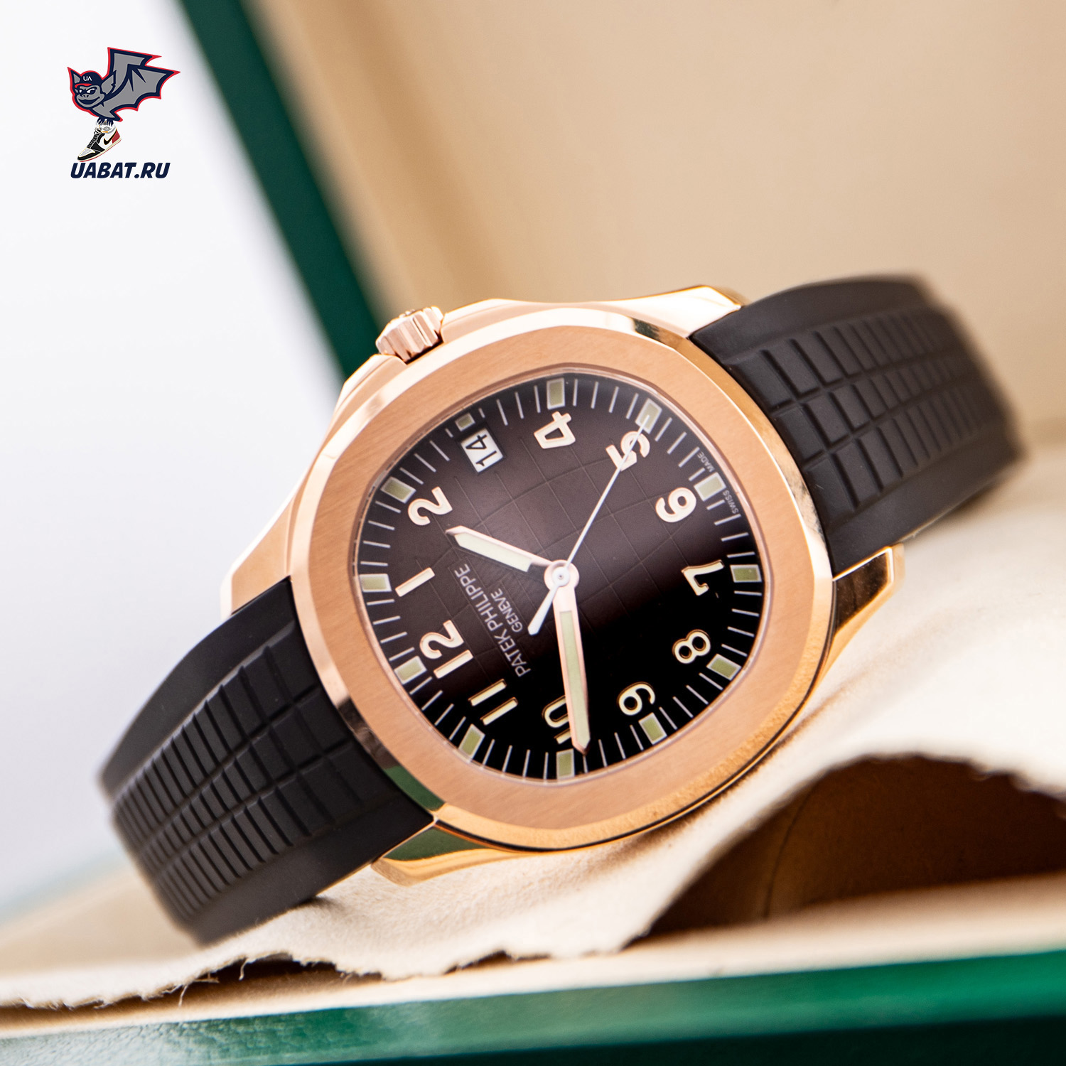 P**ek Ph**ppe - aquanaut ref.5167r rg/ru brown 3kf 1:1 asia 324