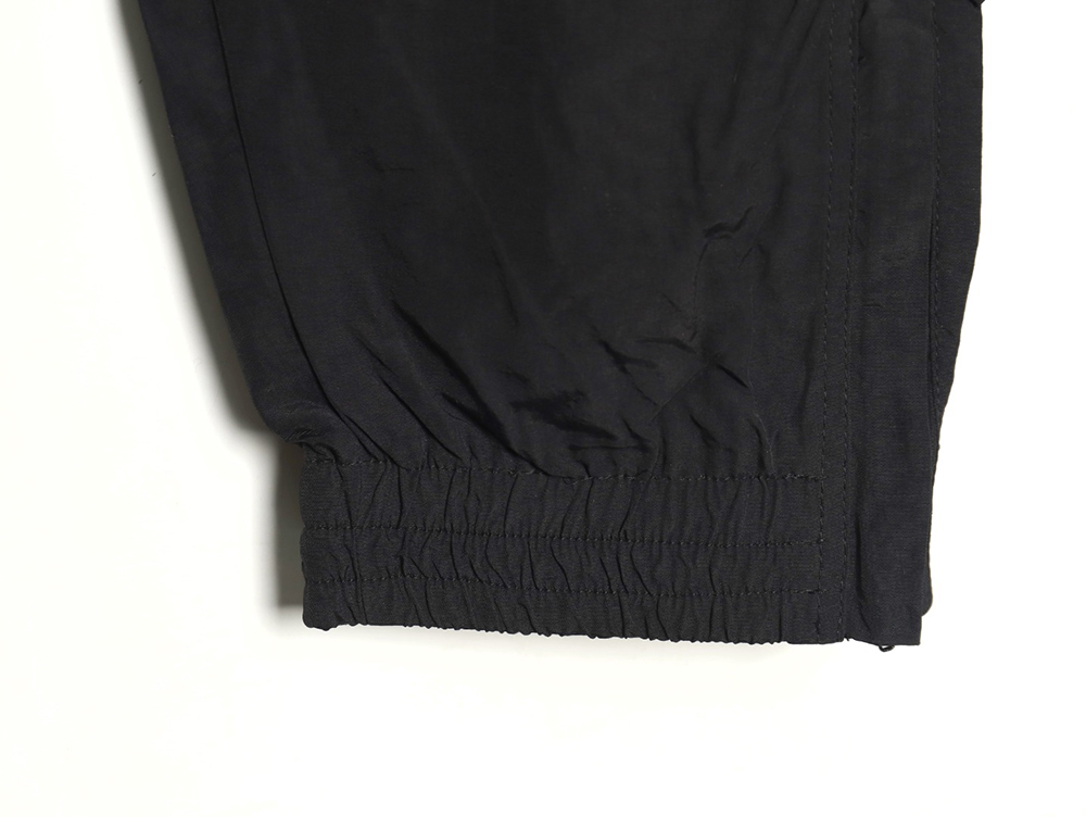 Ba*len*cia*ga double hook embroidered colorblock trousers