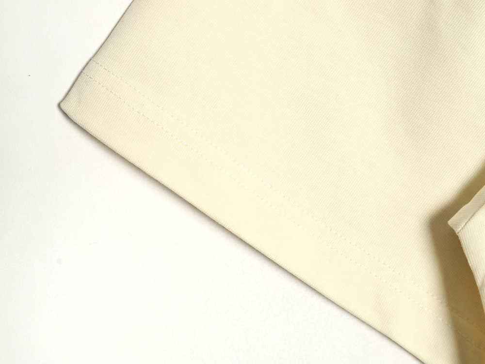 D*or cursive embroidered letters short-sleeved t-shirt tsk1