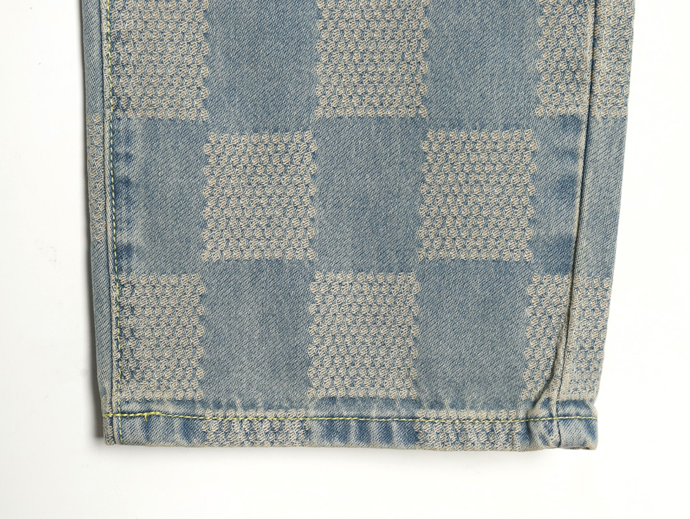 l0*is V*t0n checkerboard jeans