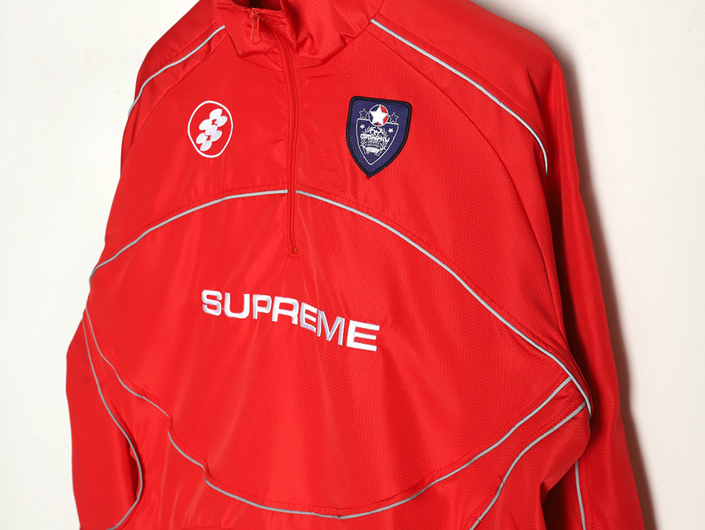 S*p*e 3m reflective half-zip pullover jacket