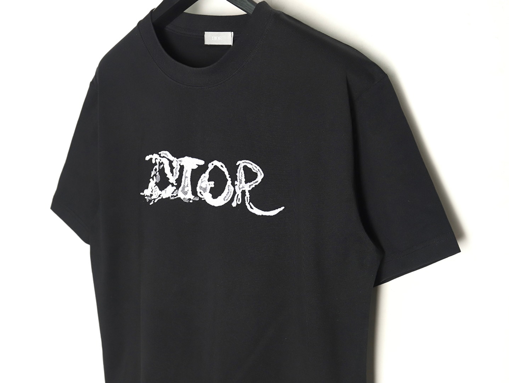 D*or lettering embroidered short sleeve t-shirt
