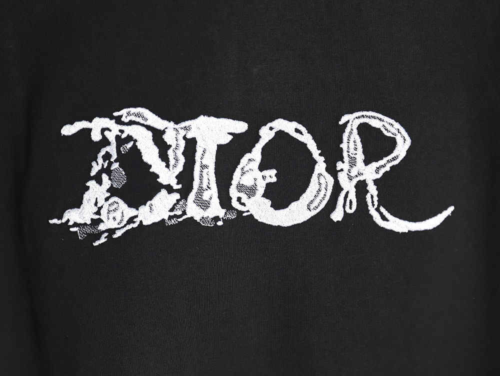 D*or lettering embroidered short sleeve t-shirt
