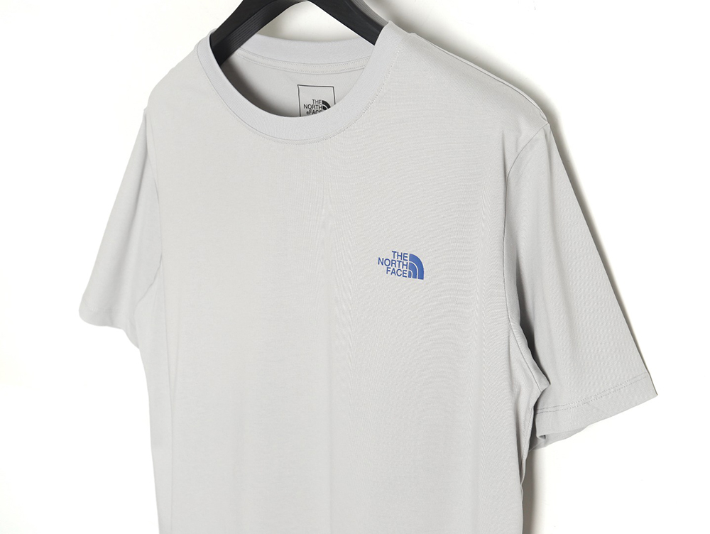 the nor*h F**e snow mountain forest print short-sleeved t-shirt