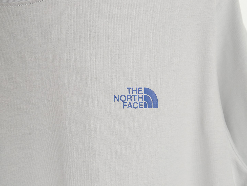 the nor*h F**e snow mountain forest print short-sleeved t-shirt