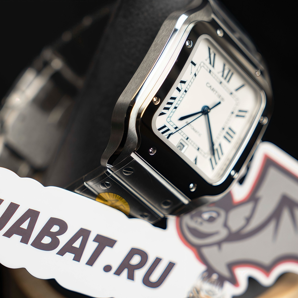 Ca*t*er - santos de Ca*t*er - wssa0018 - white dial - steel - 2022