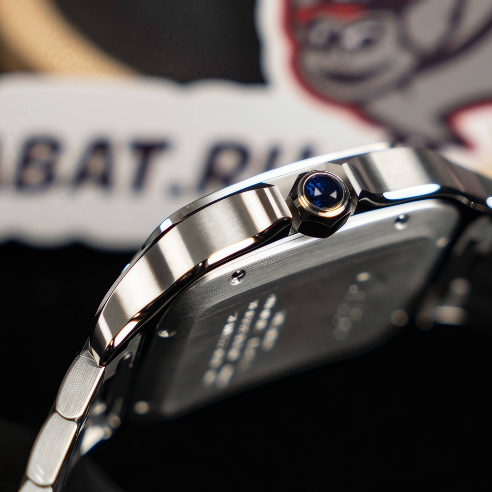 Ca*t*er - santos de Ca*t*er - wssa0018 - white dial - steel - 2022