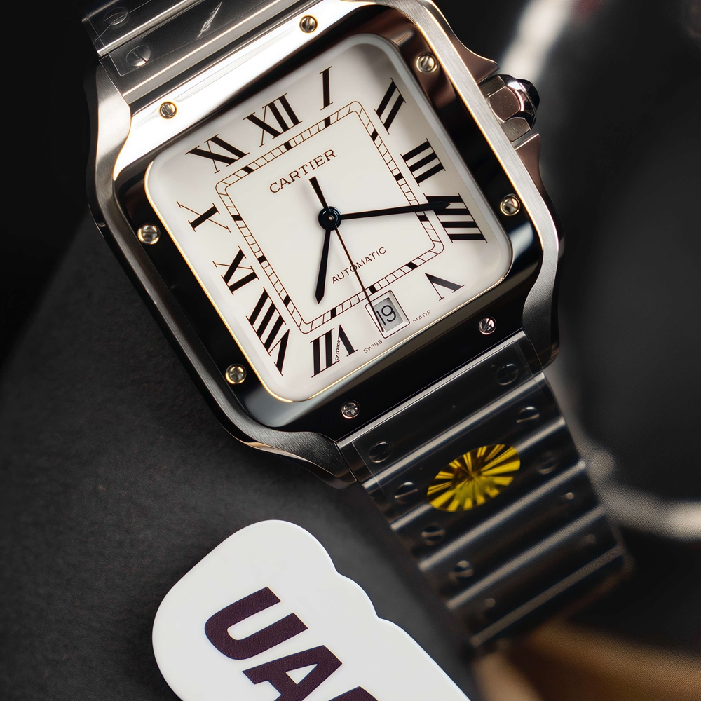 Ca*t*er - santos de Ca*t*er - wssa0018 - white dial - steel - 2022