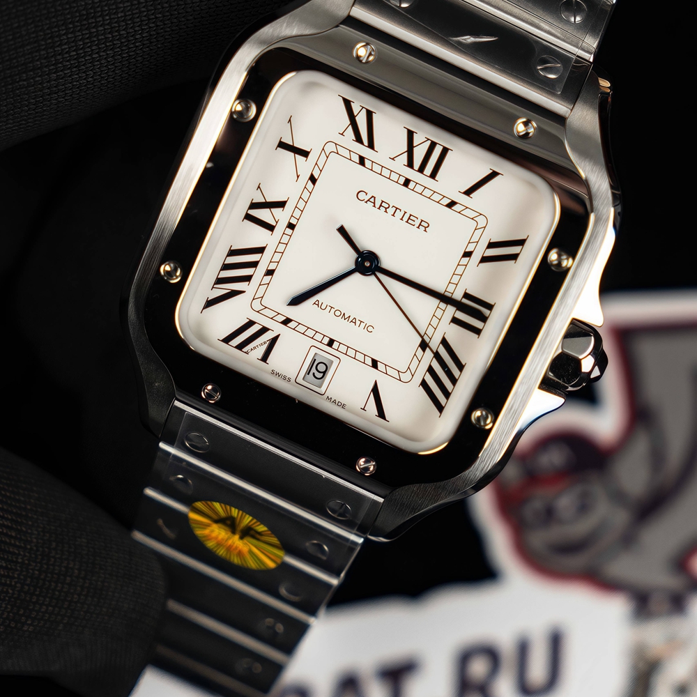 Ca*t*er - santos de Ca*t*er - wssa0018 - white dial - steel - 2022