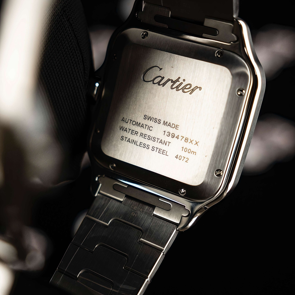 Ca*t*er - santos de Ca*t*er - wssa0018 - white dial - steel - 2022