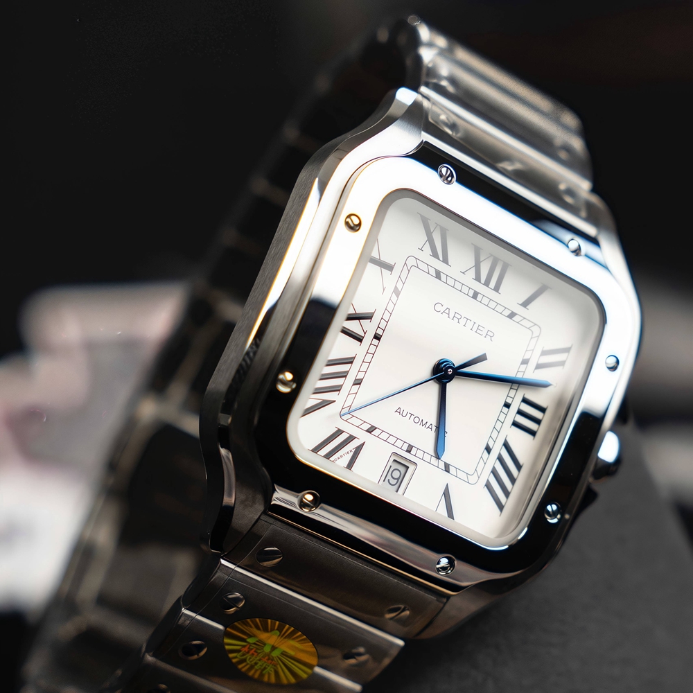 Ca*t*er - santos de Ca*t*er - wssa0018 - white dial - steel - 2022