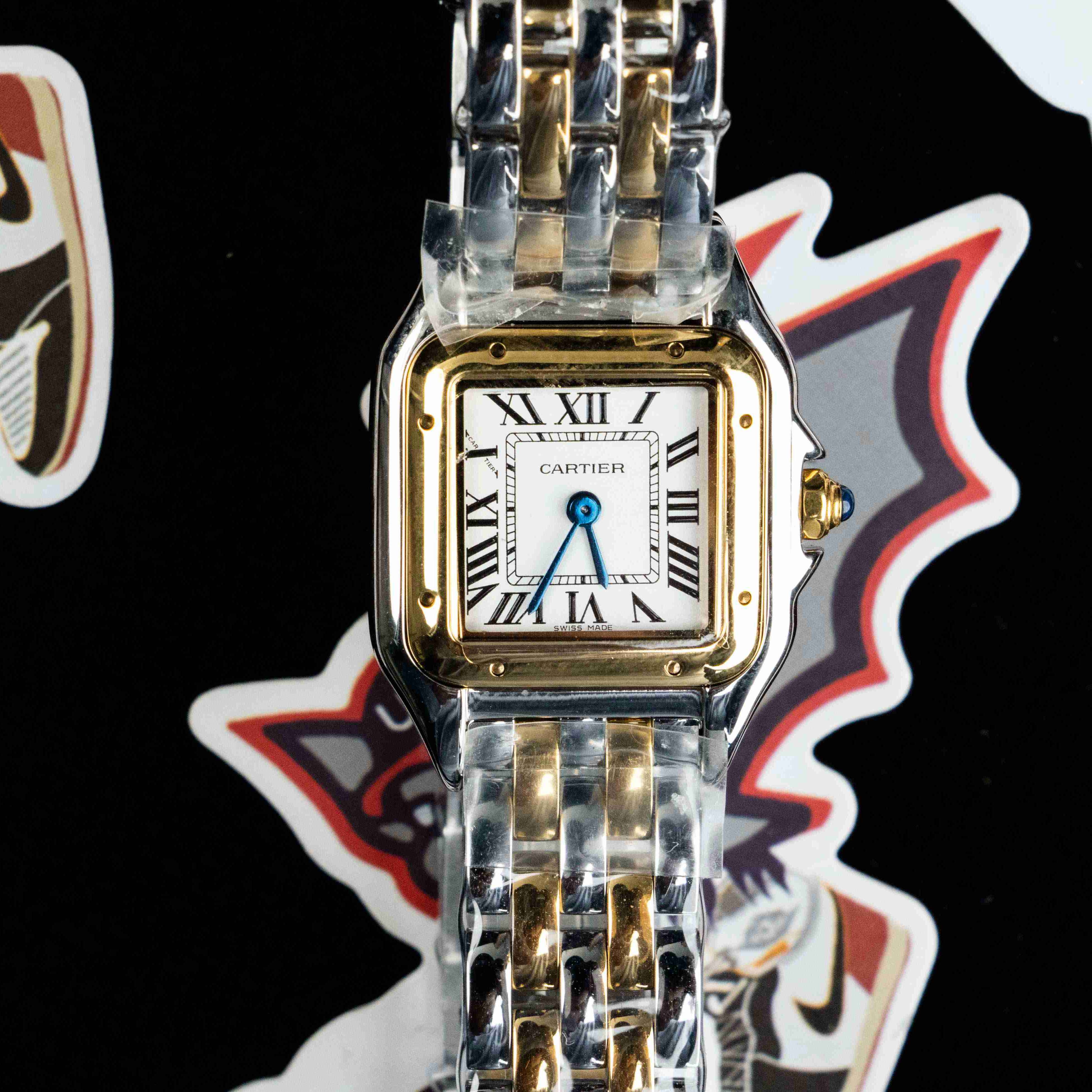 Ca*t*er - panthere secrete de ladies yg/ss wht gsf swiss qtz