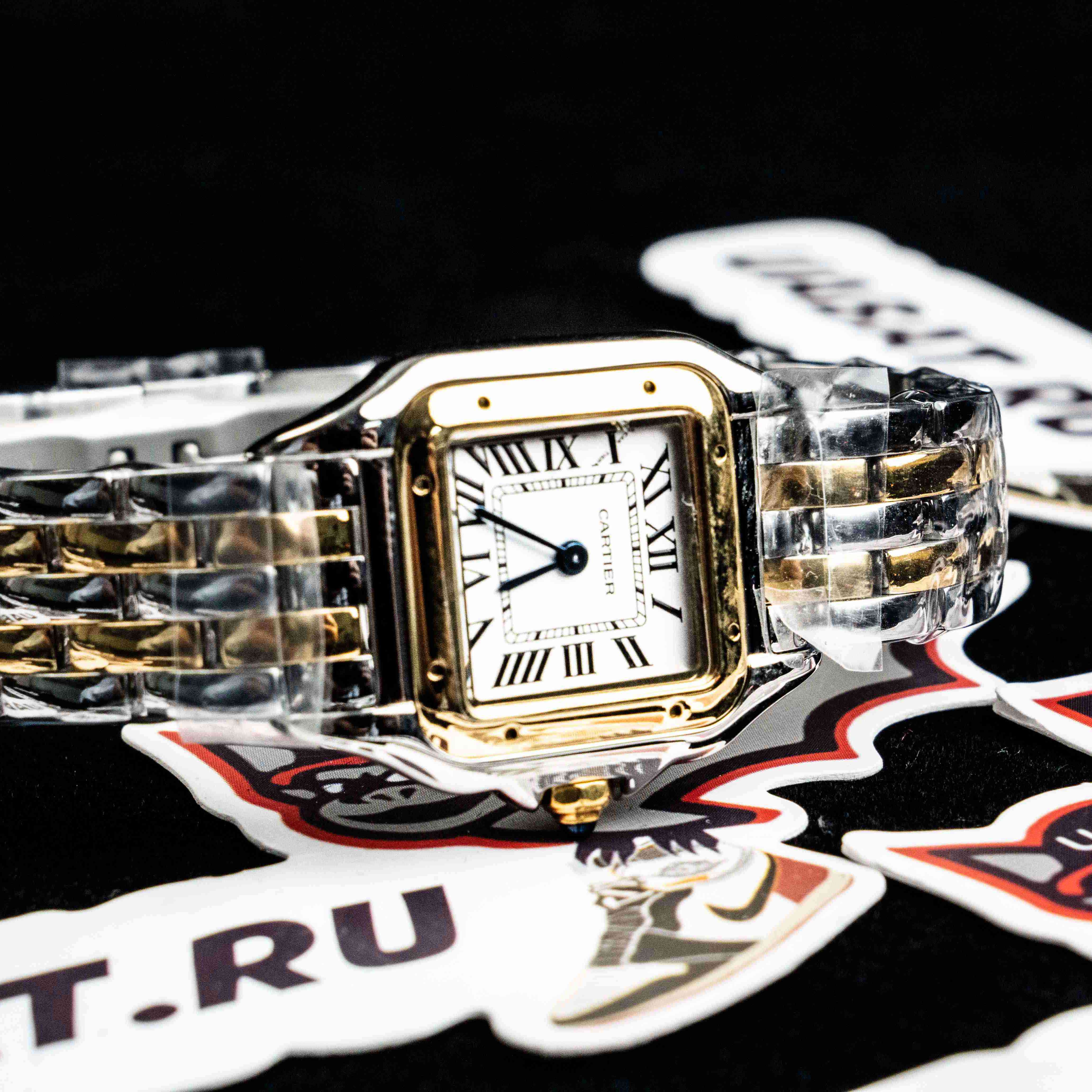 Ca*t*er - panthere secrete de ladies yg/ss wht gsf swiss qtz