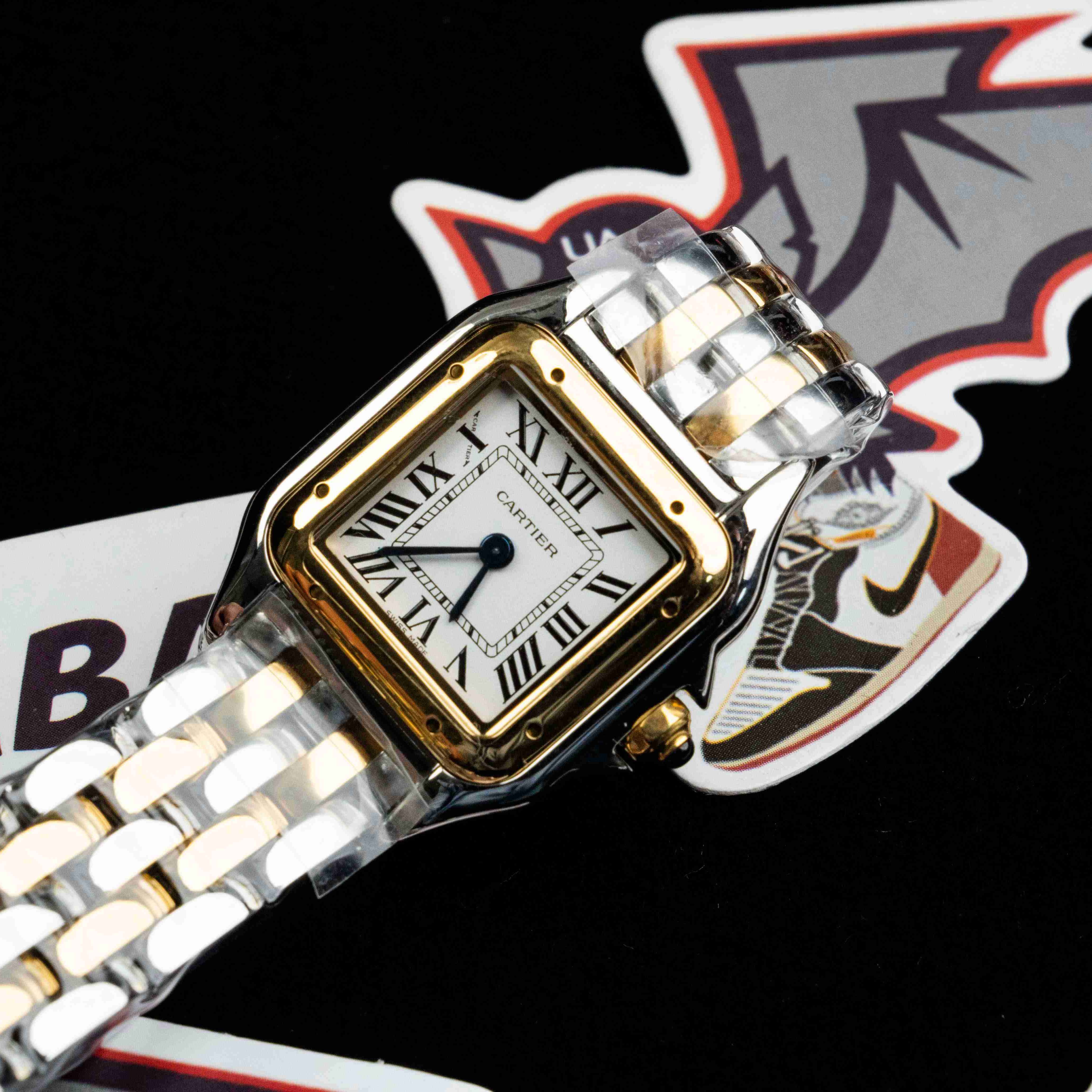 Ca*t*er - panthere secrete de ladies yg/ss wht gsf swiss qtz