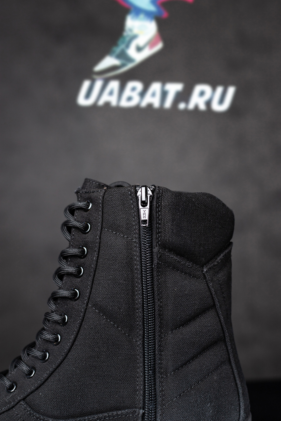 Ba*len*cia*ga lace-up combat boots