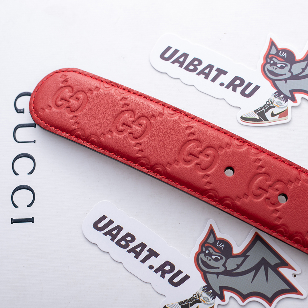 G*u*i interlocking double g buckle belt 813008