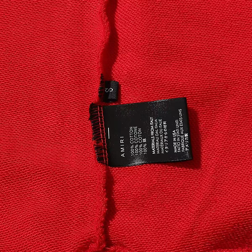 Amiri Bones Stacked Lyocell Hoodie