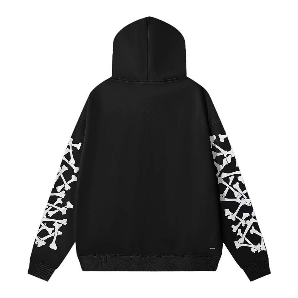 Amiri Bones Stacked Lyocell Hoodie