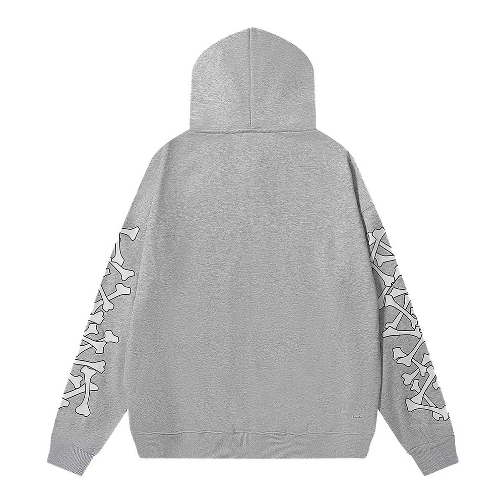 Amiri Bones Stacked Lyocell Hoodie