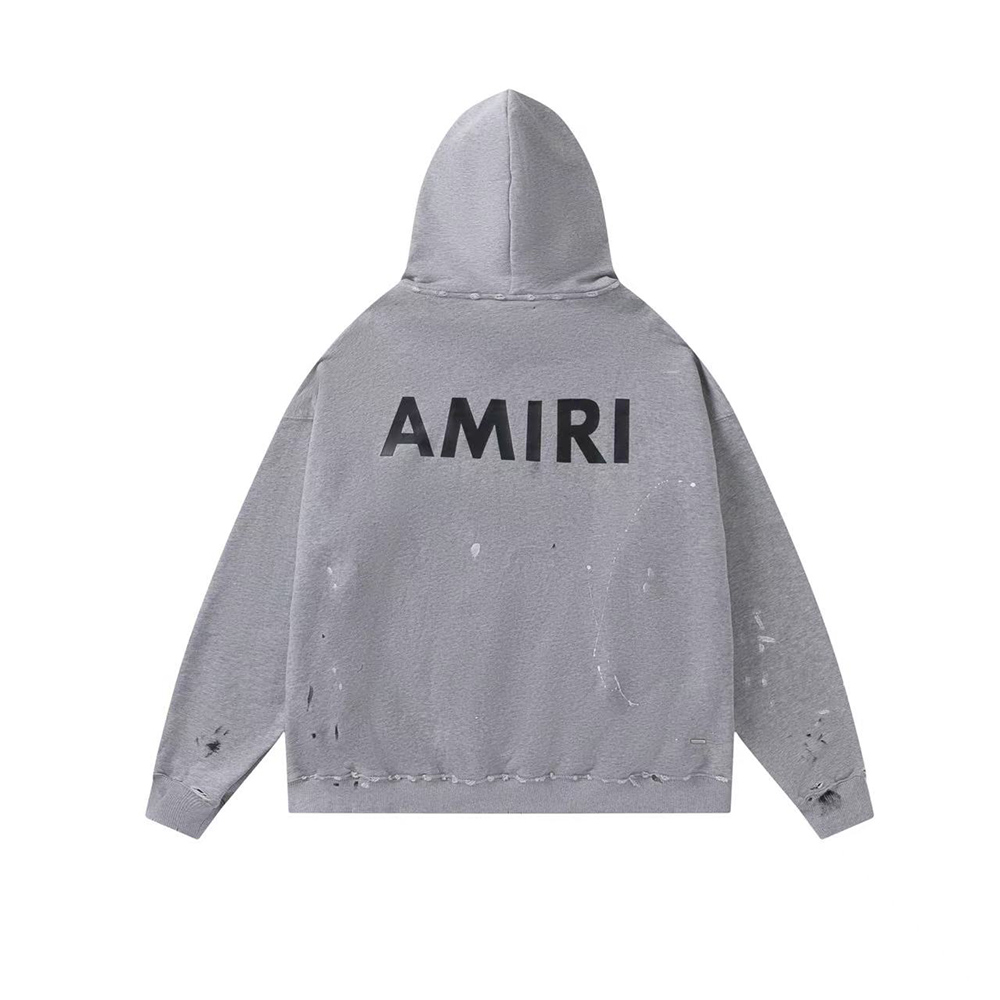 Amiri Army Paint Hoodie