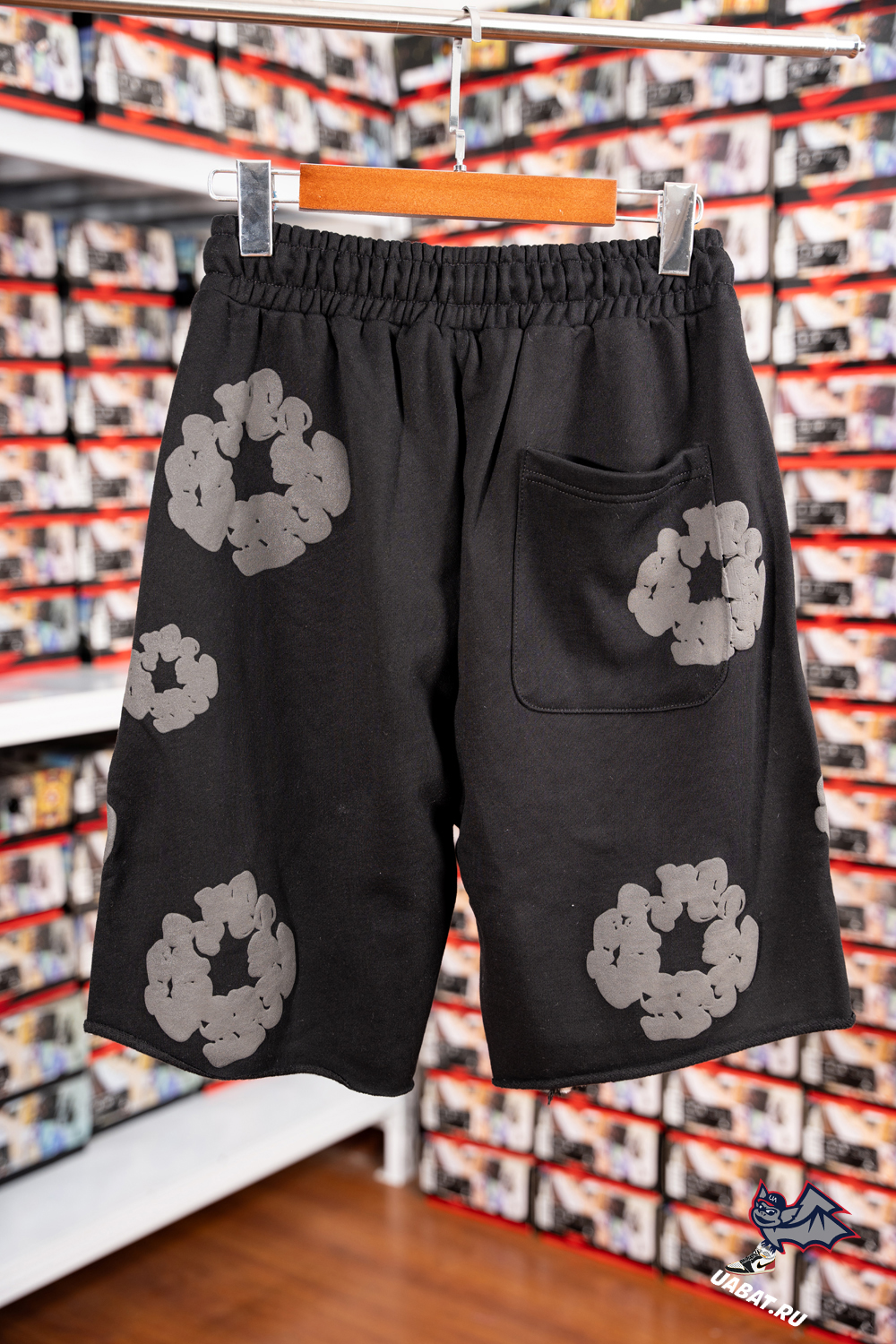 Denim Tears foam print loose shorts