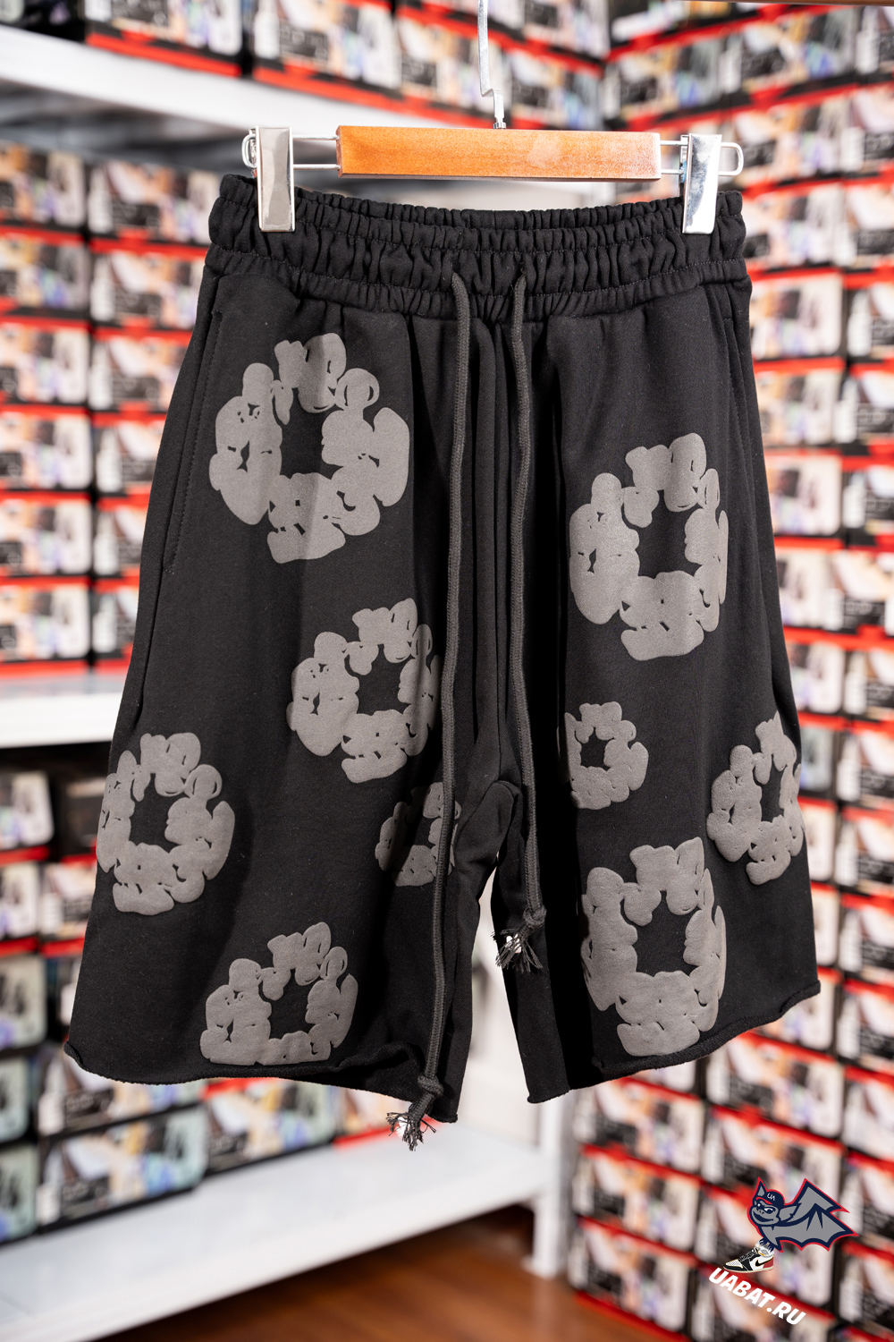 Denim Tears foam print loose shorts