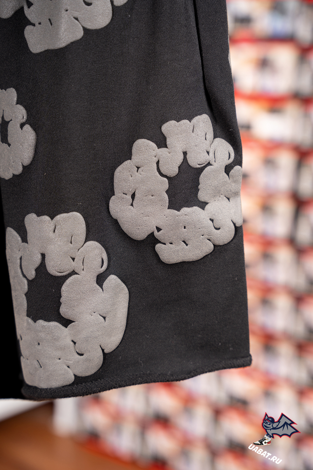 Denim Tears foam print loose shorts