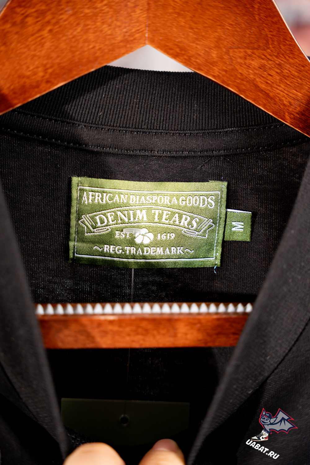 Denim Tears foam print loose short sleeves