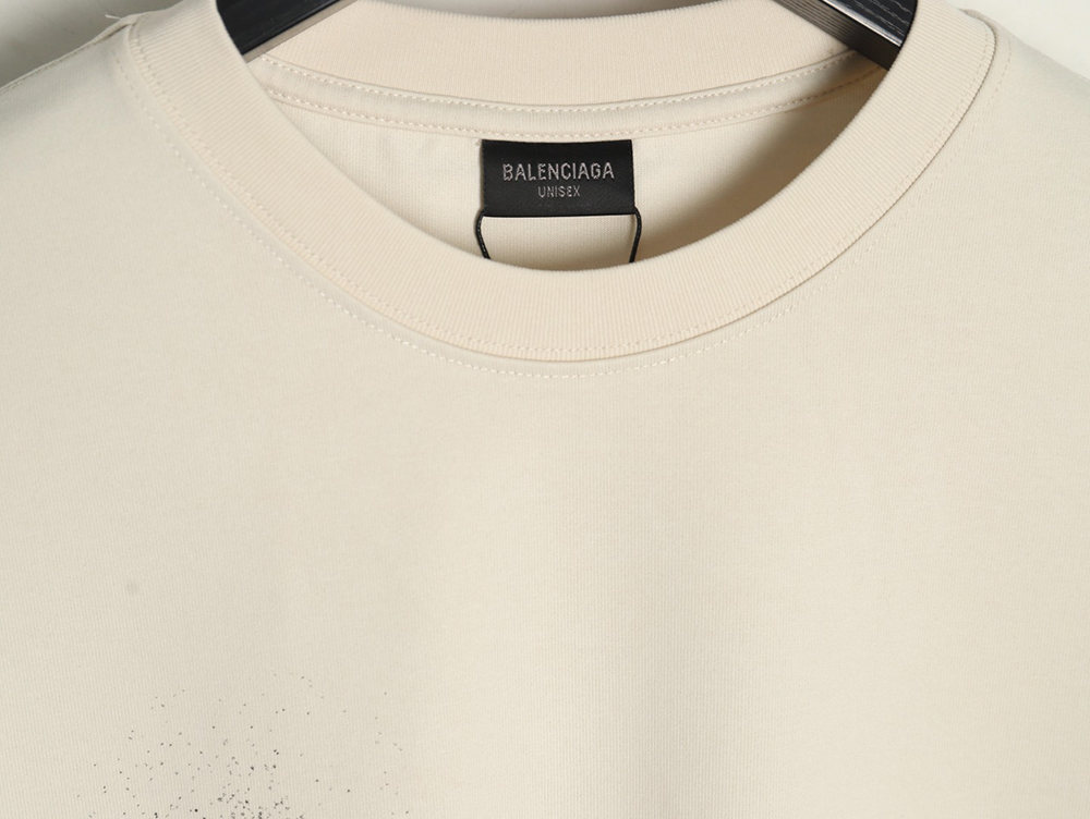 Ba*len*cia*ga blurred coke print short sleeve t-shirt