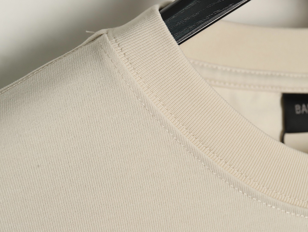 Ba*len*cia*ga blurred coke print short sleeve t-shirt