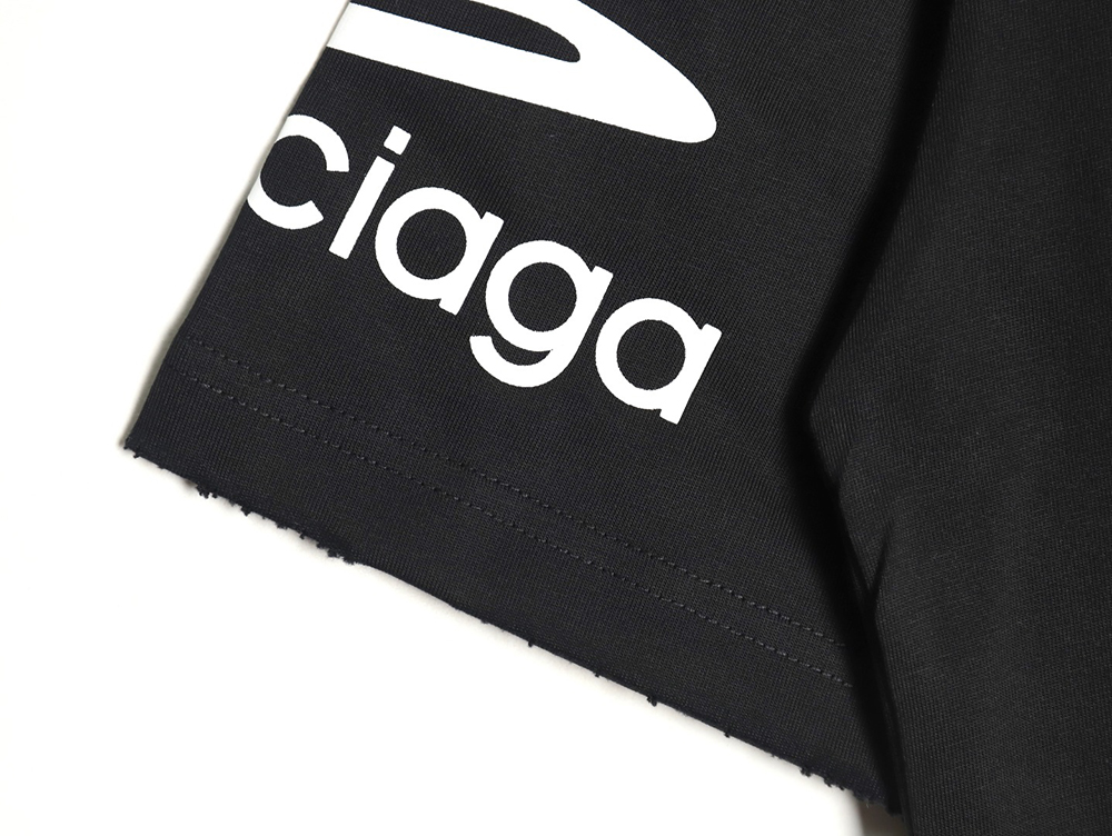 Ba*len*cia*ga ski series printed short-sleeved t-shirt tsk1