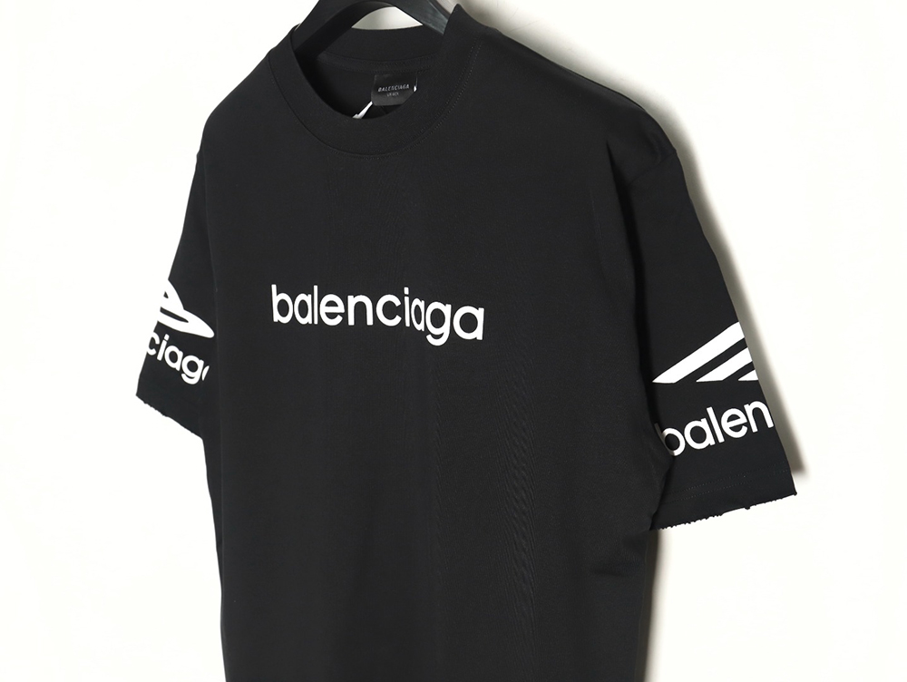 Ba*len*cia*ga ski series printed short-sleeved t-shirt tsk1