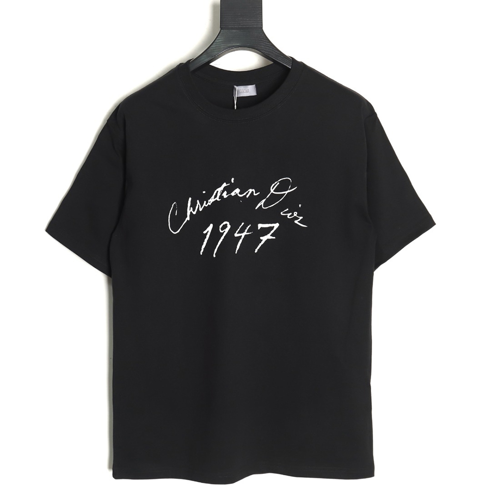 D*or 1947 signature lettering print short sleeves tsk1