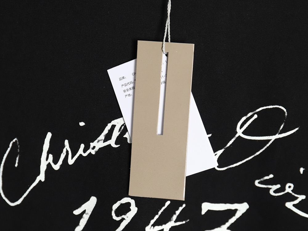 D*or 1947 signature lettering print short sleeves tsk1