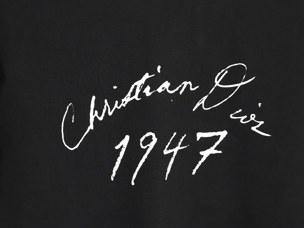 D*or 1947 signature lettering print short sleeves tsk1